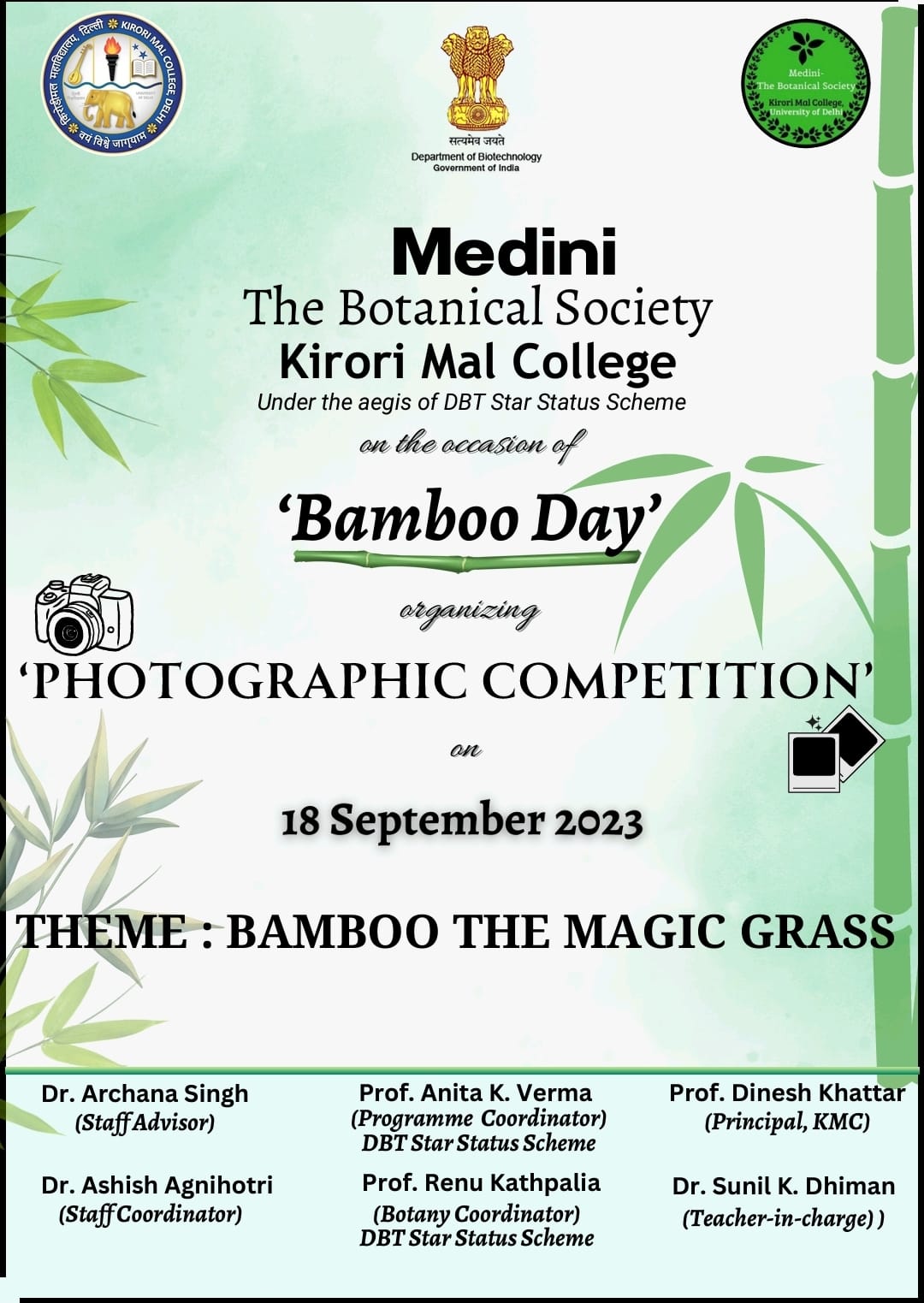 Bamboo Day - Photographic Competition